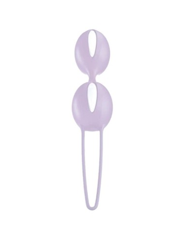 FUN FACTORY - SMARTBALLS DUO BOLAS PELVICAS BLANCO / LILA PASTEL
