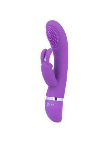 INTENSE - SUSY VIBRADOR OSCILANTE SILICONA RABBIT LILA