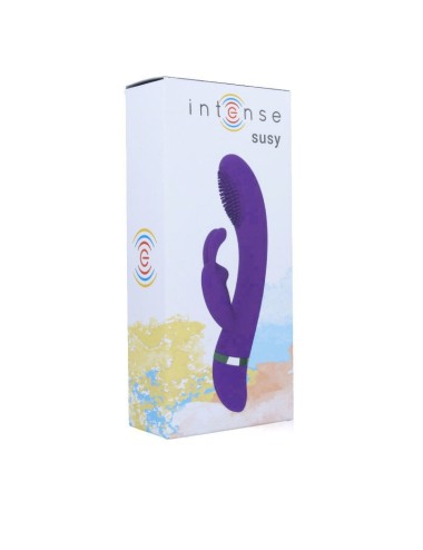 INTENSE - SUSY VIBRADOR OSCILANTE SILICONA RABBIT LILA