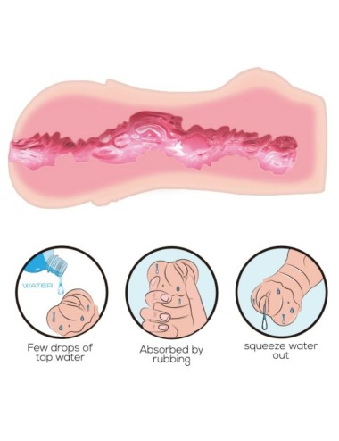 CRAZY BULL - MASTURBADOR WATER SKIN VAGINA