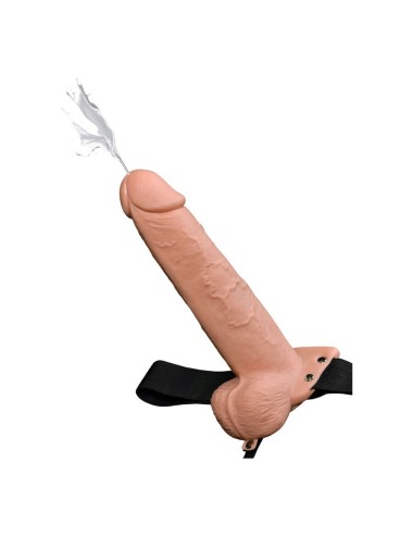 FETISH FANTASY SERIES - ARNÉS CON PENE REALÍSTICO EYACULADOR 22,9CM