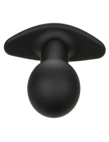 CALEXOTICS - ROCK BOTTOM PLUG ANAL 10 VIBRACIONES SILICONA NEGRO