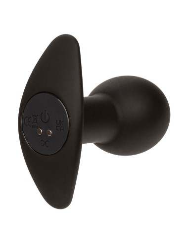 CALEXOTICS - ROCK BOTTOM PLUG ANAL 10 VIBRACIONES SILICONA NEGRO