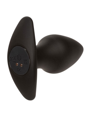 CALEXOTICS - ROCK BOTTOM PERFECT PLUG ANAL 10 VIBRACIONES SILICONA NEGRO