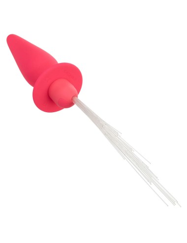 CALEXOTICS - SOUTHERN LIGHTS LIGHT UP PLUG ANAL CON LUCES 10 VIBRACIONES SILICONA ROSA