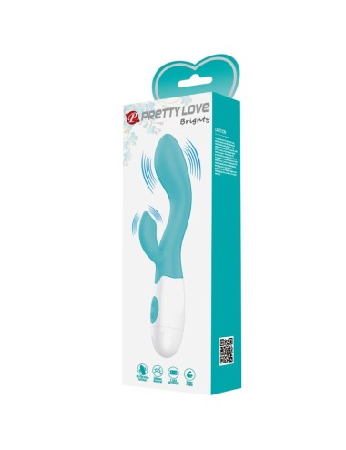 PRETTY LOVE - BRIGHTY VIBRADOR PUNTO G VERDE AGUA