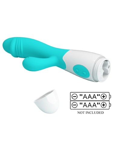 PRETTY LOVE - SNAPPY VIBRADOR PUNTO G VERDE AGUA