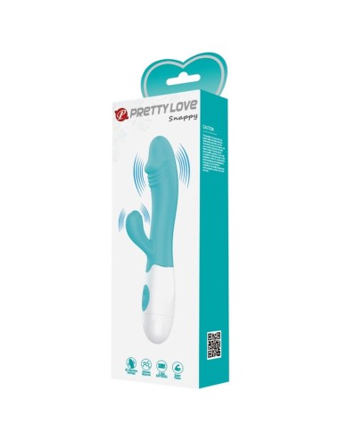 PRETTY LOVE - SNAPPY VIBRADOR PUNTO G VERDE AGUA