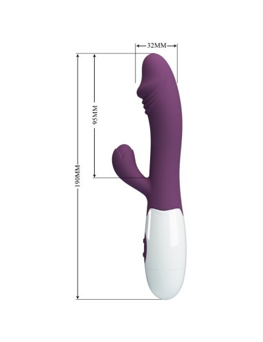 PRETTY LOVE - SNAPPY VIBRADOR PUNTO G MORADO