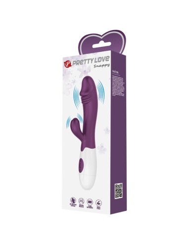 PRETTY LOVE - SNAPPY VIBRADOR PUNTO G MORADO