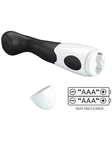PRETTY LOVE - CHARLES VIBRADOR PUNTO G 30 MODOS NEGRO
