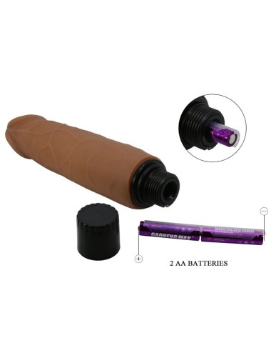 PRETTY LOVE - WALDORF VIBRADOR REALISTICO 18 CM -O- 4 CM