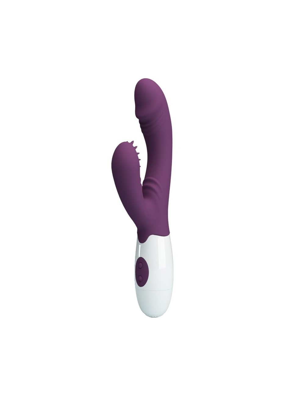 PRETTY LOVE - BUTTERFLY KISS VIBRADOR RABBIT & ESTIMULADOR PUNTO G MORADO PRETTY LOVE - BUTTERFLY KISS VIBRADOR RABBIT & ESTIMULADOR PUNTO G MORADO