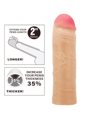 PRETTY LOVE - CHANE FUNDA DE PENE EXTENSORA NATURAL