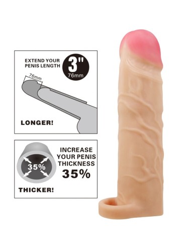 PRETTY LOVE - GERD FUNDA DE PENE EXTENSORA NATURAL
