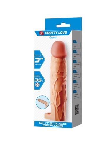 PRETTY LOVE - GERD FUNDA DE PENE EXTENSORA NATURAL