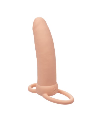 CALEXOTICS - MAXX DOBLE PENETRADOR GRUESO 10 VIBRACIONES NATURAL