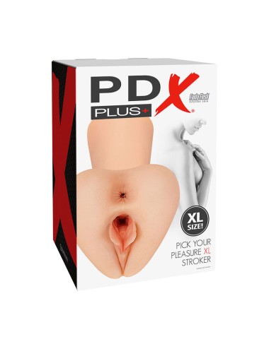 PDX PLUS - PICK YOUR PLEASURE MASTURBADOR REALÍSTICO XL NATURAL