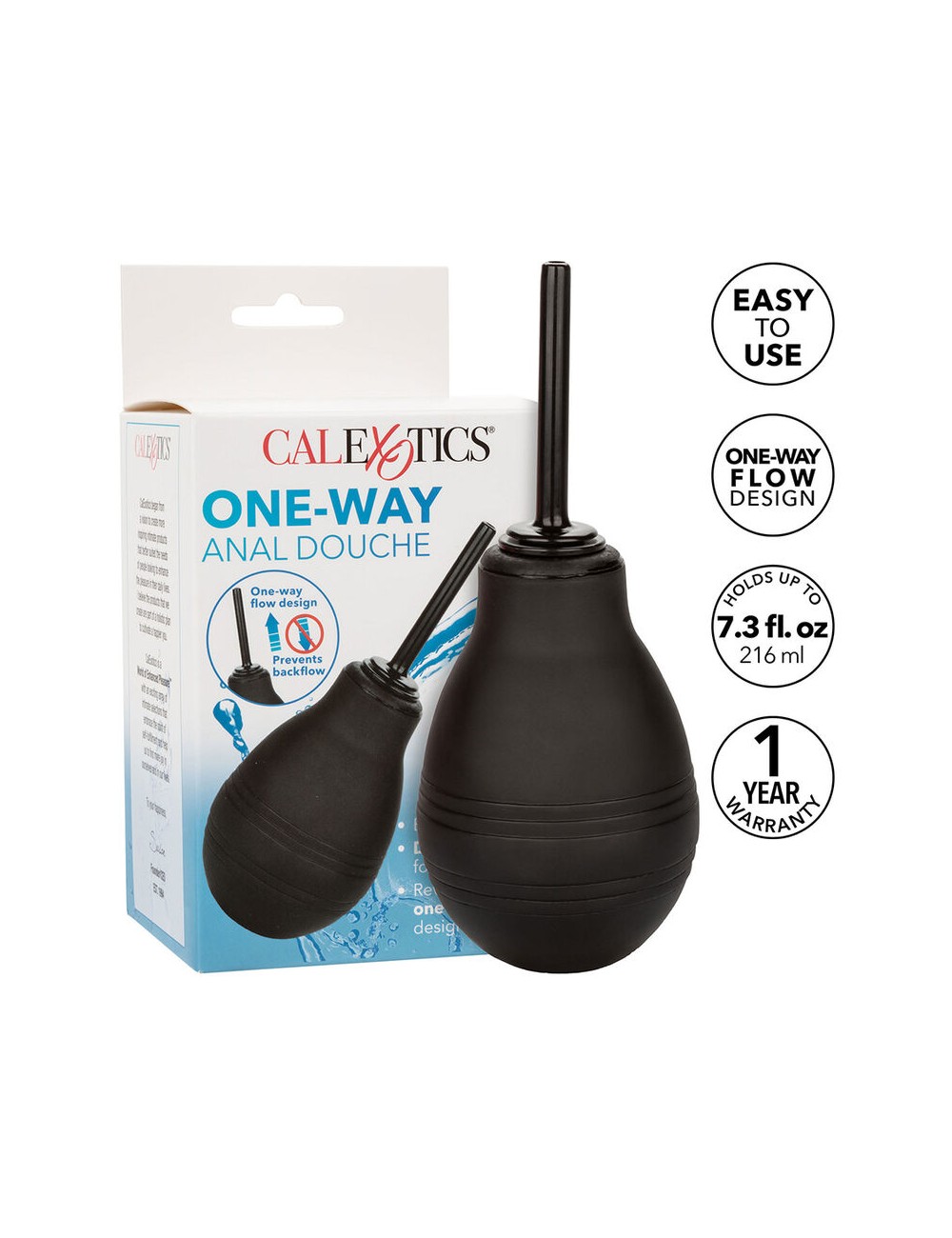 CALEXOTICS - ONE WAY DUCHA ANAL NEGRO
