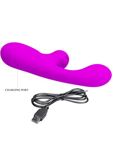 PRETTY LOVE - SKYLAR VIBRADOR ESTIMULADOR PÚRPURA