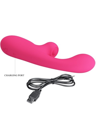 PRETTY LOVE - SKYLAR VIBRADOR ESTIMULADOR ROSA
