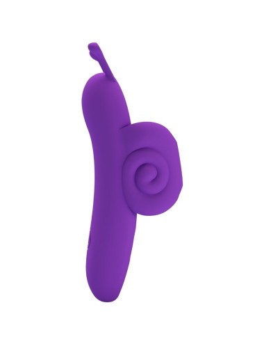 PRETTY LOVE - SNAIL PODEROSO ESTIMULADOR DE DEDO MORADO