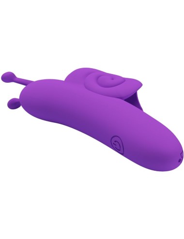 PRETTY LOVE - SNAIL PODEROSO ESTIMULADOR DE DEDO MORADO