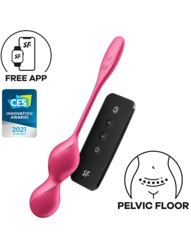 SATISFYER - LOVE BIRDS 2 BOLAS KEGEL VIBRADORAS + APP GRATUITA