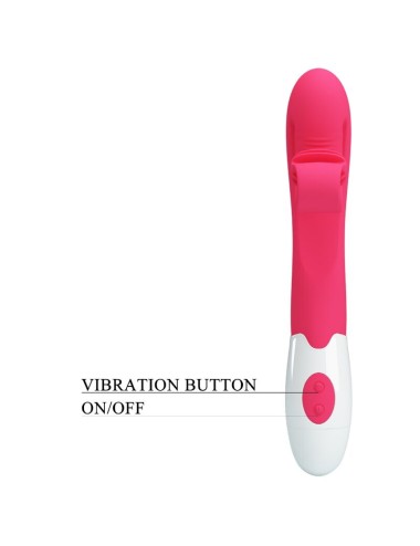 ROMANCE - VIBRADOR Y ESTIMULADOR 30 VELOCIDADES ROSA