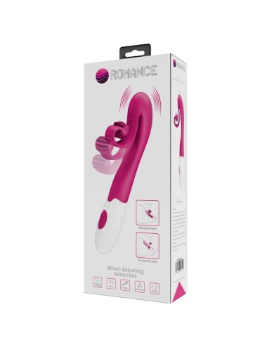 ROMANCE - VIBRADOR Y ESTIMULADOR 30 VELOCIDADES ROSA
