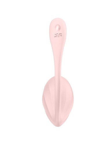 SATISFYER - RIBBED PETAL ESTIMULADOR PUNTO G CONTROL REMOTO ROSA APP GRATUITA