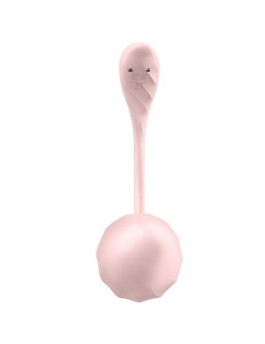 SATISFYER - RIBBED PETAL ESTIMULADOR PUNTO G CONTROL REMOTO ROSA APP GRATUITA
