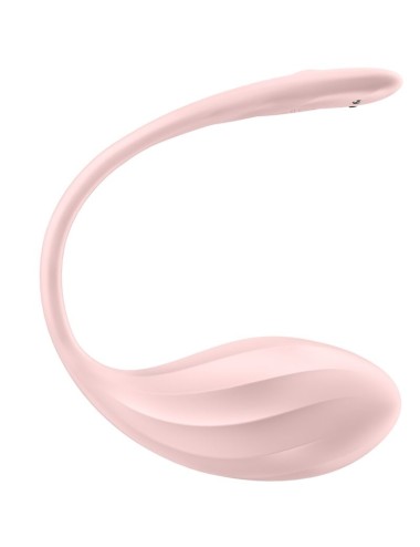 SATISFYER - RIBBED PETAL ESTIMULADOR PUNTO G CONTROL REMOTO ROSA APP GRATUITA
