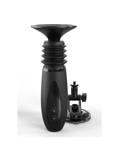 FETISH FANTASY SERIES - BODY DOCK THRUSTER SUJETA DILDOS CON 7 MODOS DE EMPUJE NEGRO
