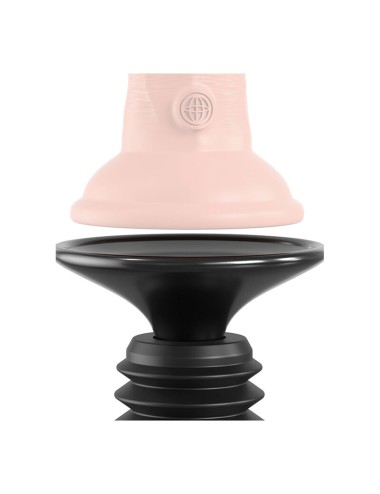 FETISH FANTASY SERIES - BODY DOCK THRUSTER SUJETA DILDOS CON 7 MODOS DE EMPUJE NEGRO