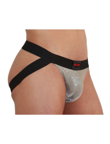BURN - 001 JOCK BRILLANTE BEIGE / NEGRO XL