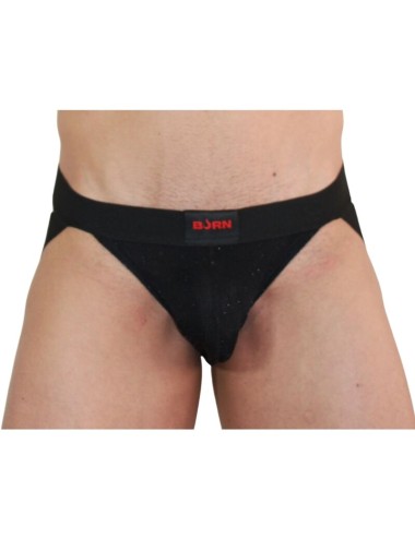 BURN - 003 JOCK BRILLANTE NEGRO XL