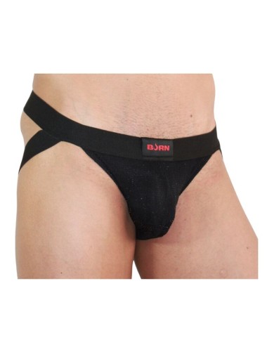 BURN - 003 JOCK BRILLANTE NEGRO XL