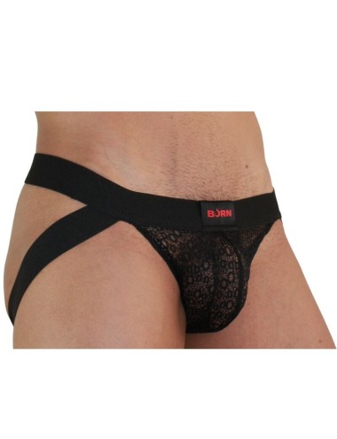 BURN - 005 JOCK LENCERO NEGRO L