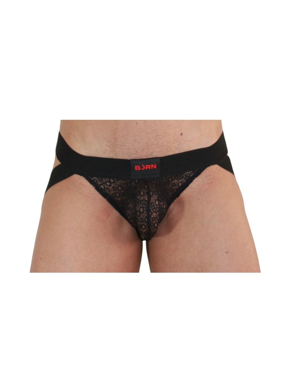 BURN - 005 JOCK LENCERO NEGRO XL BURN - 005 JOCK LENCERO NEGRO XL