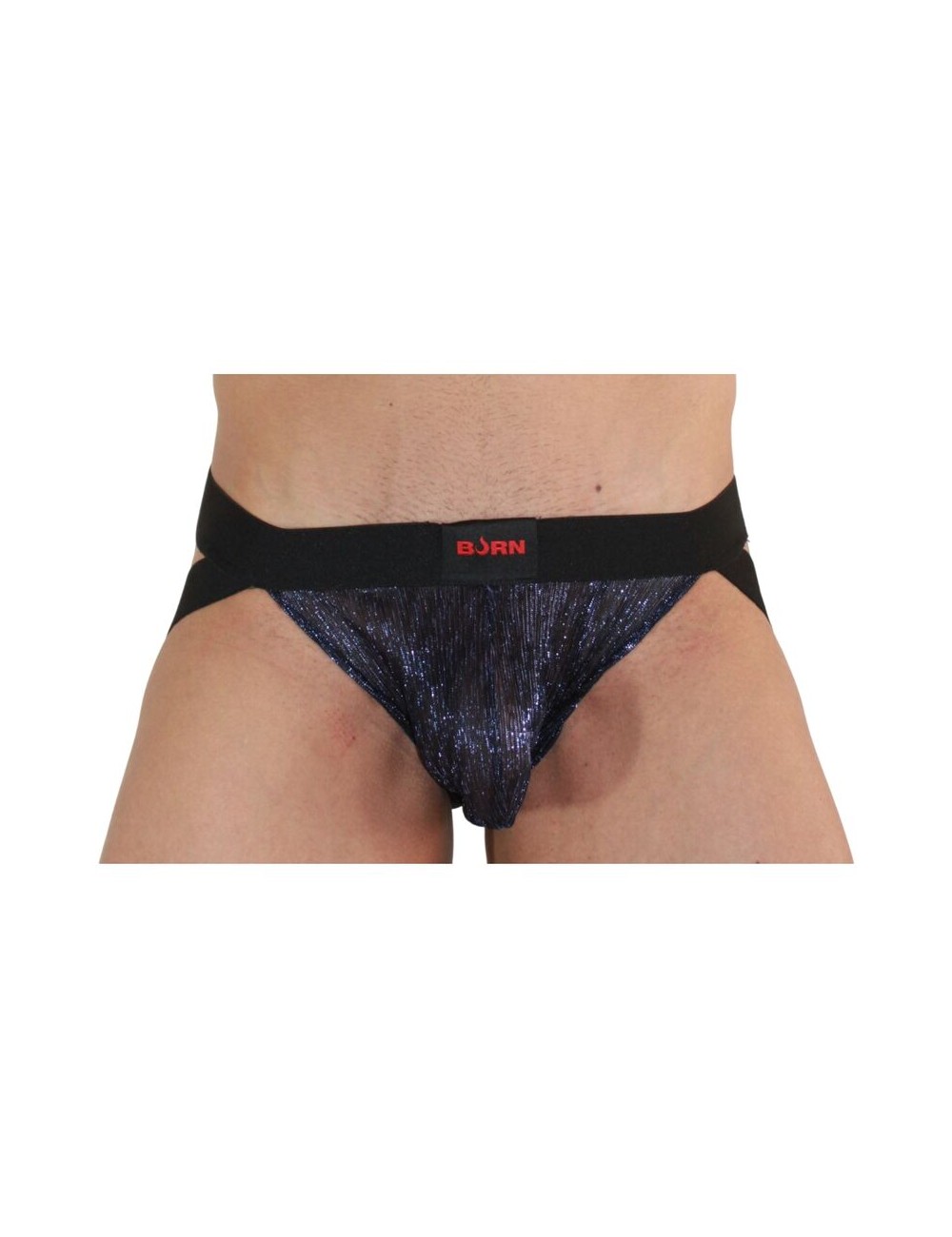 BURN - 006 JOCK BRILLANTE AZUL / NEGRO L