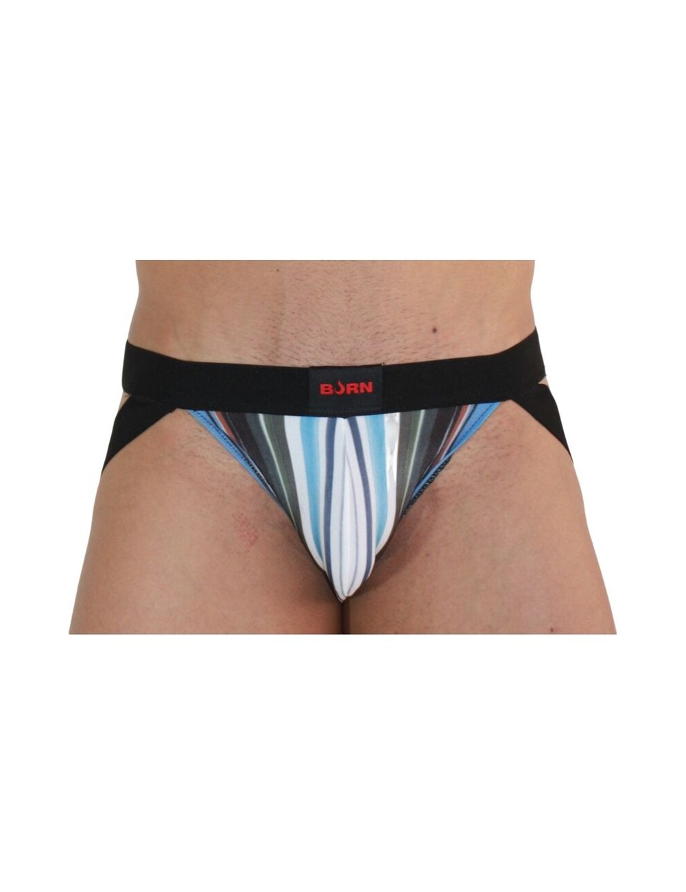 BURN - 009 JOCK MULTICOLOR / NEGRO S