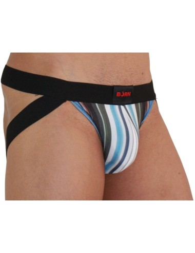 BURN - 009 JOCK MULTICOLOR / NEGRO L