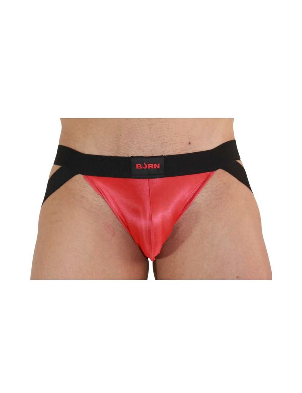 BURN - 010 JOCK ROJO / NEGRO XL