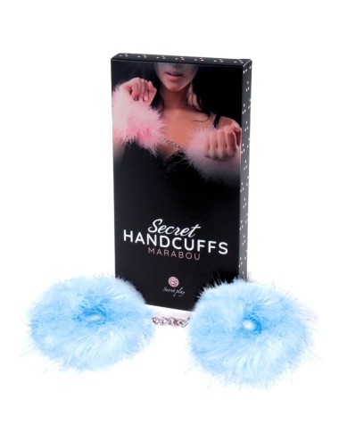 SECRETPLAY - ESPOSAS AZUL MARABOU