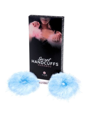 SECRETPLAY - ESPOSAS AZUL MARABOU