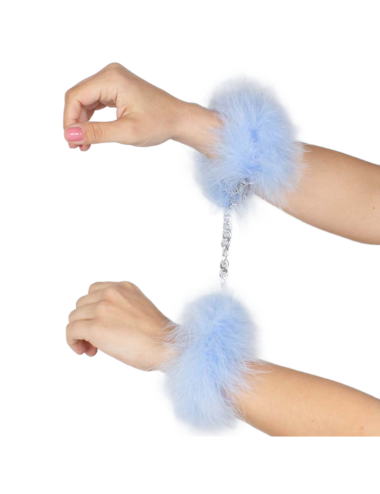 SECRETPLAY - ESPOSAS AZUL MARABOU