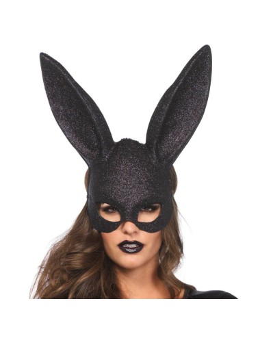 LEG AVENUE - RABBIT MASCARA CON PURPURINA