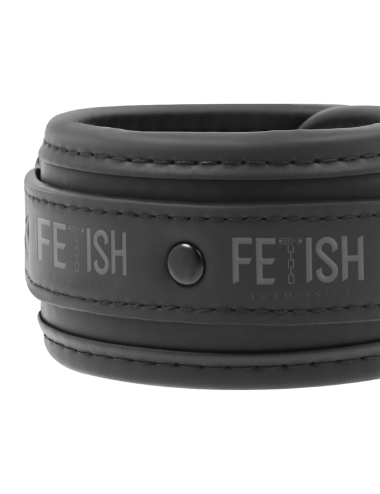 FETISH SUBMISSIVE - ESPOSAS TOBILLOS CUERO VEGANO CON FORRO DE NOPRENO