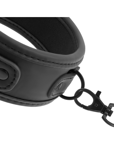 FETISH SUBMISSIVE - COLLAR CON CADENA CON FORRO DE NOPRENO